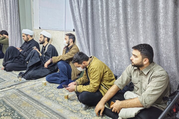 تصاویر/ درس اخلاق آیت‌الله محمود رجبی