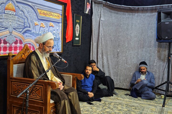 تصاویر/ درس اخلاق آیت‌الله محمود رجبی