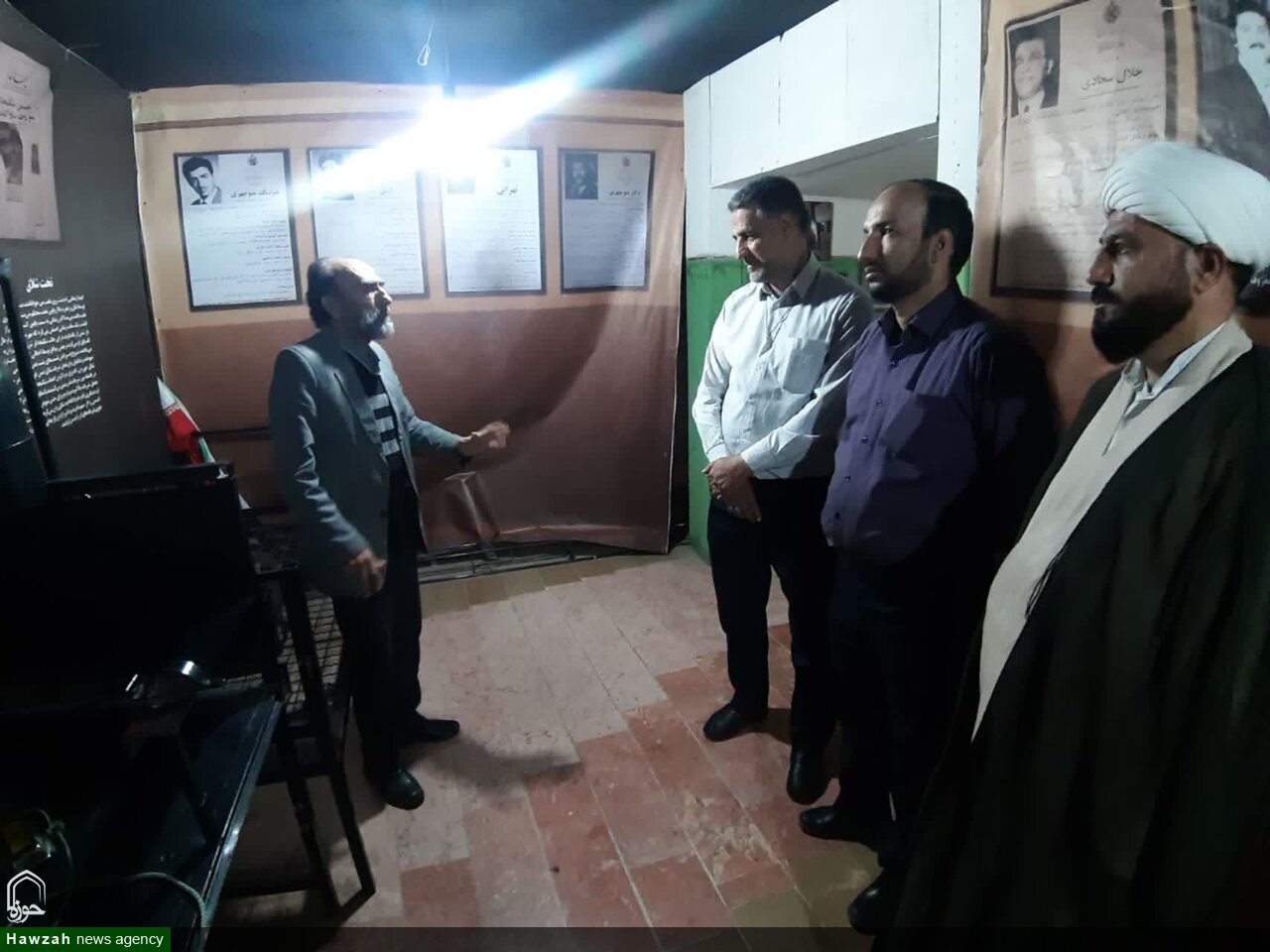 بازدید مسئول دفتر نمایندگی ولی فقیه در بسیج امام رضا (ع) از اردوی دانش آموزان +تصاویر