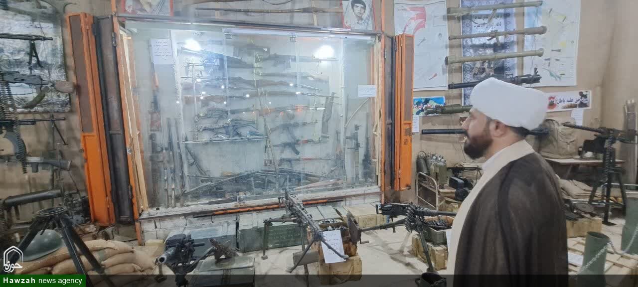 بازدید مسئول دفتر نمایندگی ولی فقیه در بسیج امام رضا (ع) از اردوی دانش آموزان +تصاویر