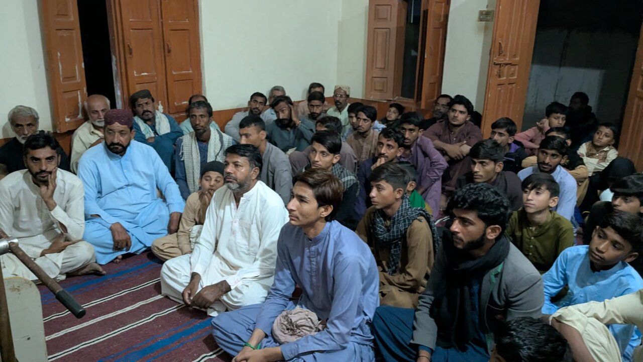 ایام عزائے فاطمیہ عظیم درسگاہ، مولانا صابر حسین الحسینی