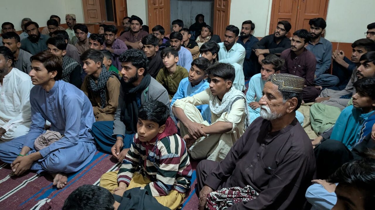 ایام عزائے فاطمیہ عظیم درسگاہ، مولانا صابر حسین الحسینی