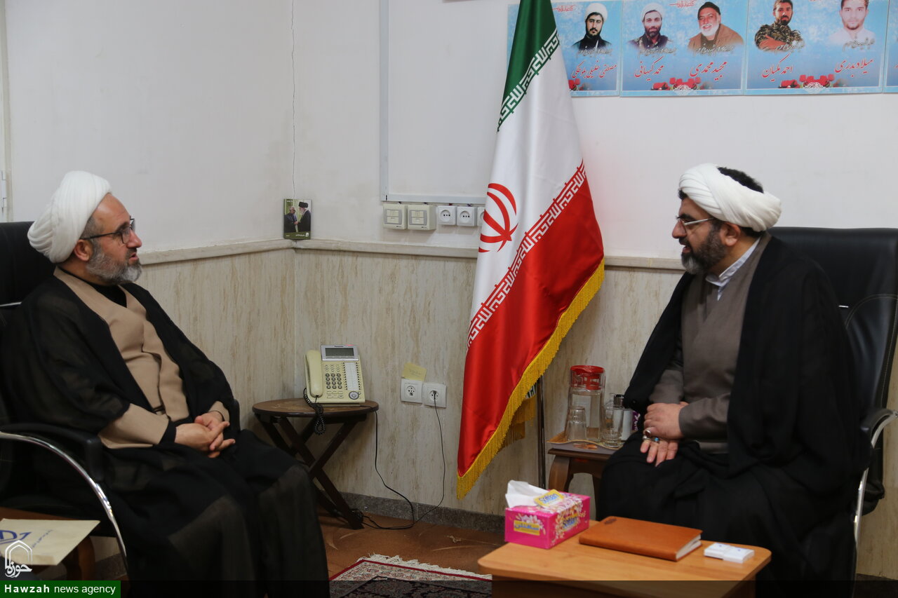 تصاویر/ دیدار مسئول شورای هماهنگی تبلیغات اسلامی خوزستان با مدیر حوزه علمیه خوزستان