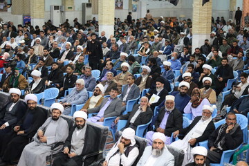 تصاویر/ یادواره شهدای طلبه و روحانی منطقه سیستان