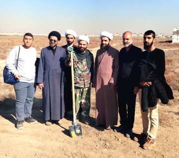 تصاویر / حضور گروه جهادی طلاب حوزه علمیه قزوین در همایش جهادگران کل کشور