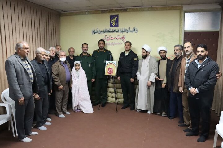 تصاویر/دیدار سردار عمومهدی با بسیجی‌های مسجد امام المهدی «عج» اراک