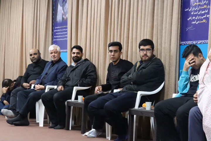 تصاویر/دیدار سردار عمومهدی با بسیجی‌های مسجد امام المهدی «عج» اراک