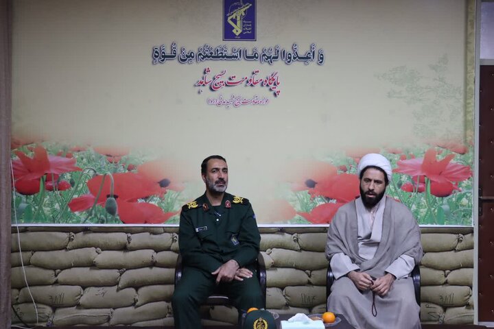 تصاویر/دیدار سردار عمومهدی با بسیجی‌های مسجد امام المهدی «عج» اراک