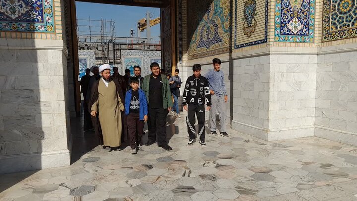 تصاویر/حضور طلاب مدرسه علمیه امام صادق (ع) شهرستان بیجار در اردوی زیارتی مشهد مقدس