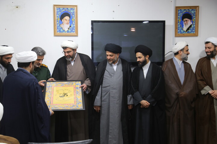 تصاویر/آیین تقدیر و تشکر از مدیر سابق حوزه علمیه خوزستان