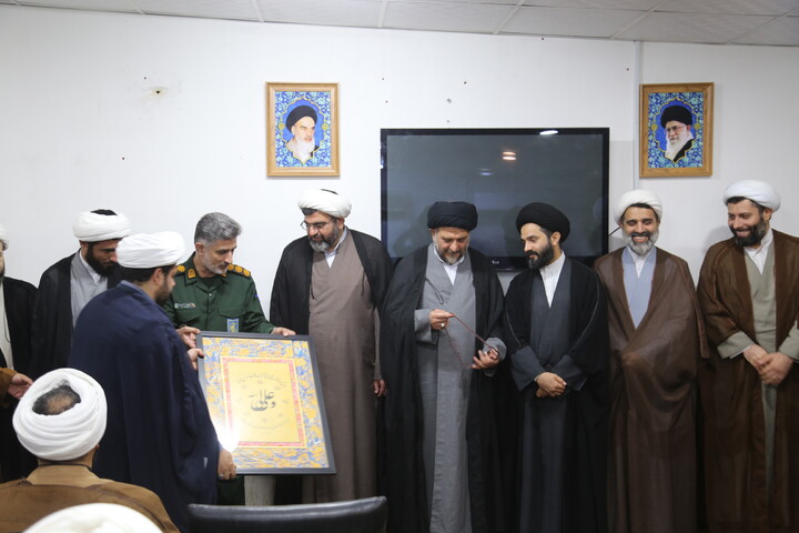 تصاویر/آیین تقدیر و تشکر از مدیر سابق حوزه علمیه خوزستان