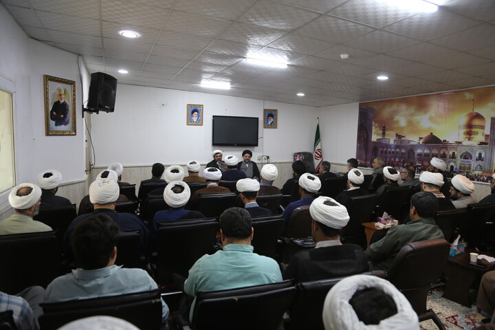 تصاویر/آیین تقدیر و تشکر از مدیر سابق حوزه علمیه خوزستان