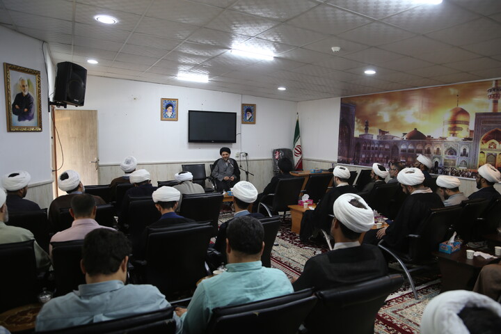 تصاویر/آیین تقدیر و تشکر از مدیر سابق حوزه علمیه خوزستان