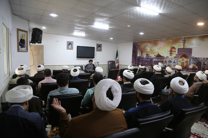 تصاویر/آیین تقدیر و تشکر از مدیر سابق حوزه علمیه خوزستان