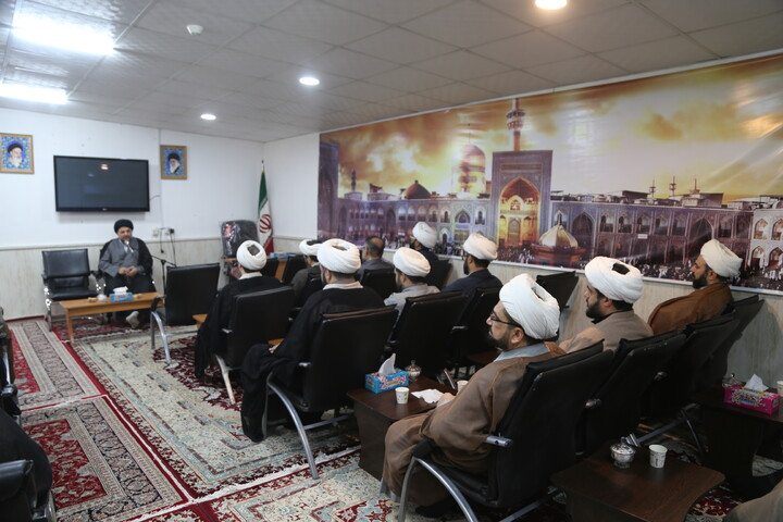 تصاویر/آیین تقدیر و تشکر از مدیر سابق حوزه علمیه خوزستان