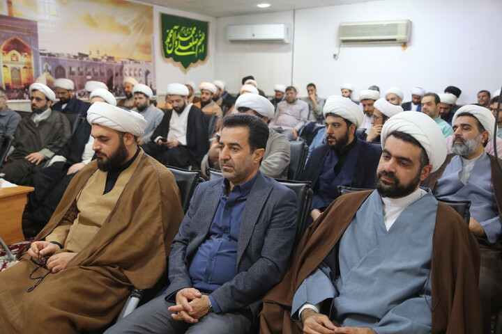 تصاویر/آیین تقدیر و تشکر از مدیر سابق حوزه علمیه خوزستان