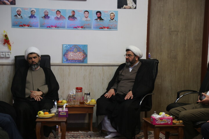 تصاویر/ دیدار نماینده مردم شادگان در مجلس شورای اسلامی با مدیر حوزه علمیه خوزستان