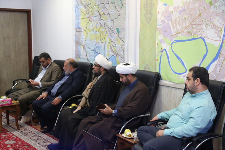 تصاویر/ دیدار نماینده مردم شادگان در مجلس شورای اسلامی با مدیر حوزه علمیه خوزستان