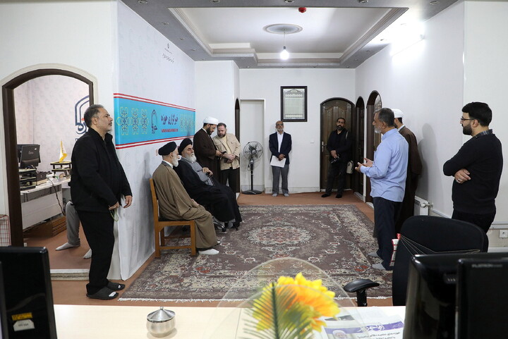 بازدید تولیت مسجد مقدس جمکران از خبرگزاری حوزه