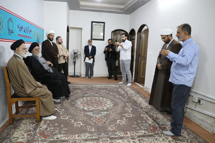 بازدید تولیت مسجد مقدس جمکران از خبرگزاری حوزه