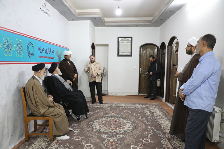 بازدید تولیت مسجد مقدس جمکران از خبرگزاری حوزه