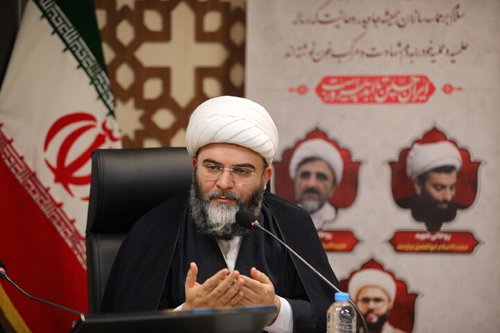 جلسه مشترک شورای معاونین حوزه های علمیه با رئیس و معاونین سازمان تبلیغات اسلامی
