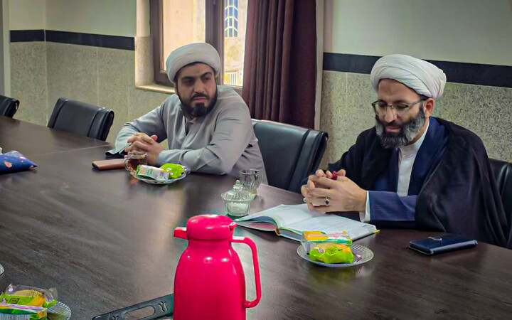 تصاویر/بازدید معاون آموزش و مسئول جذب حوزه علمیه همدان از مدارس علمیه ملایر