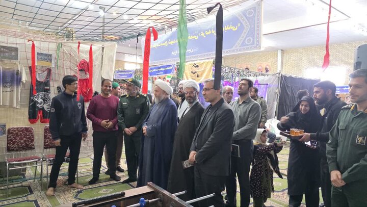 تصاویر/ نمایشگاه اسوه ناحیه مقاومت بسیج آران و بیدگل