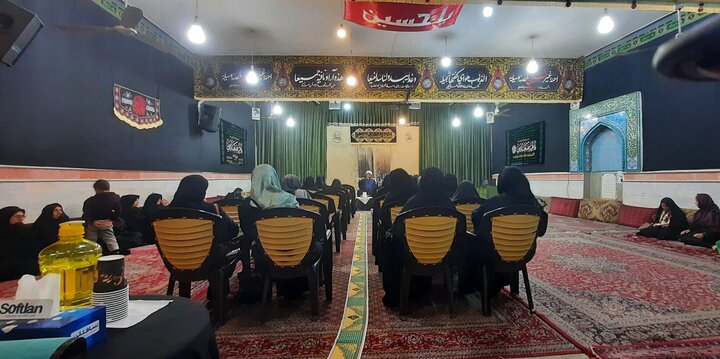 تصاویری از برگزاری مراسم شهادت حضرت زهرا(س)در اراک