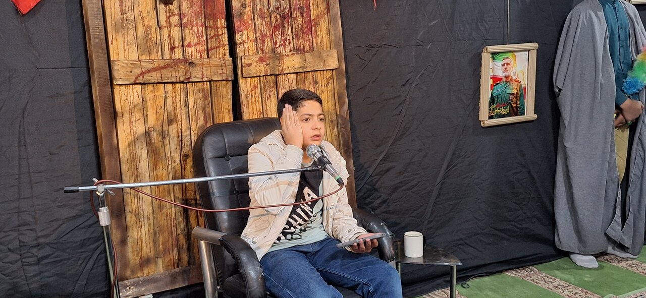 شبی با شهدا در مدرسه علمیه یاسوج؛