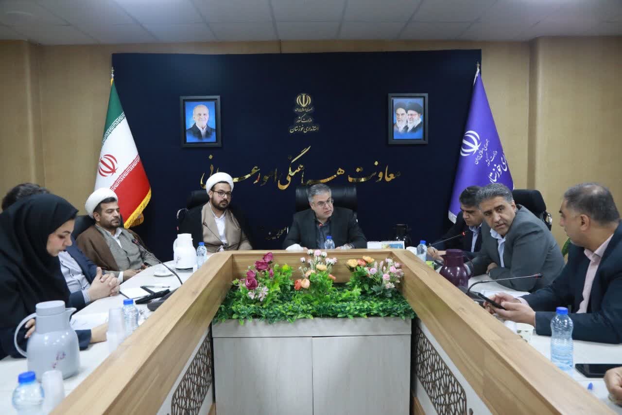 اولین جلسه شورای سیاستگذاری مسکن طلاب و روحانیون خوزستان اولین جلسه شورای سیاستگذاری مسکن طلاب و روحانیون خوزستان