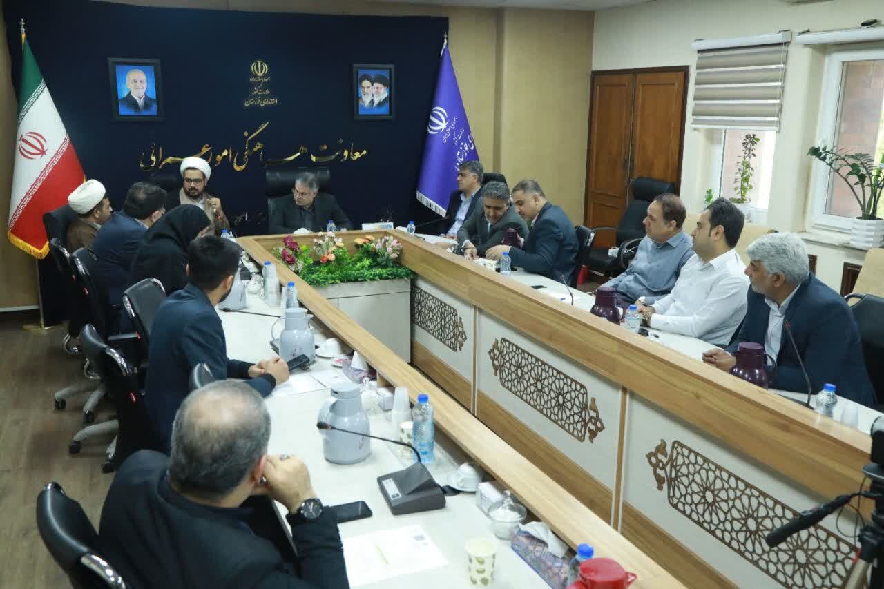 اولین جلسه شورای سیاستگذاری مسکن طلاب و روحانیون خوزستان