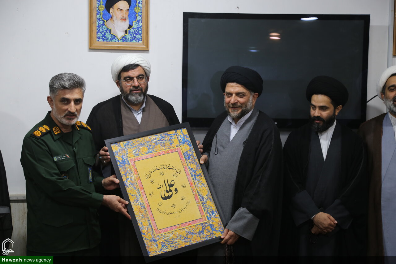 تصاویر/ آیین تقدیر از مدیر سابق حوزه علمیه خوزستان