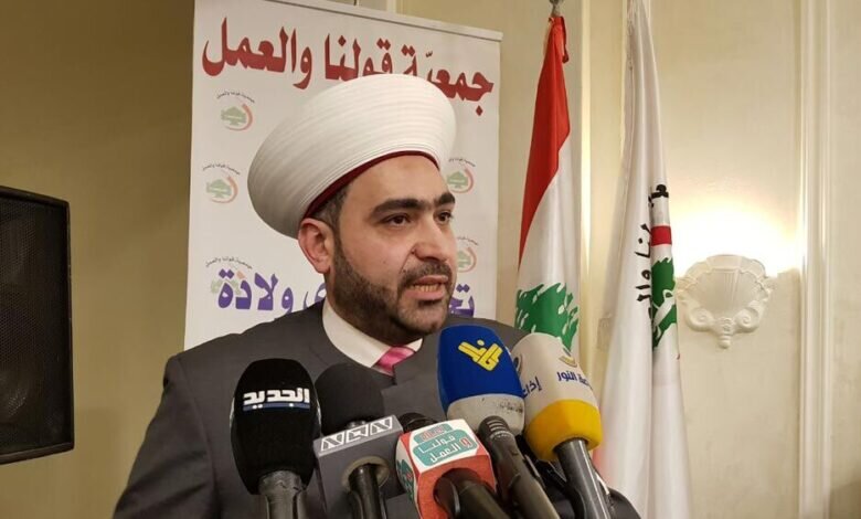 আমাদের একটিই শত্রু—আর তা হলো ইসরায়েল: লেবাননের সুন্নি আলেম