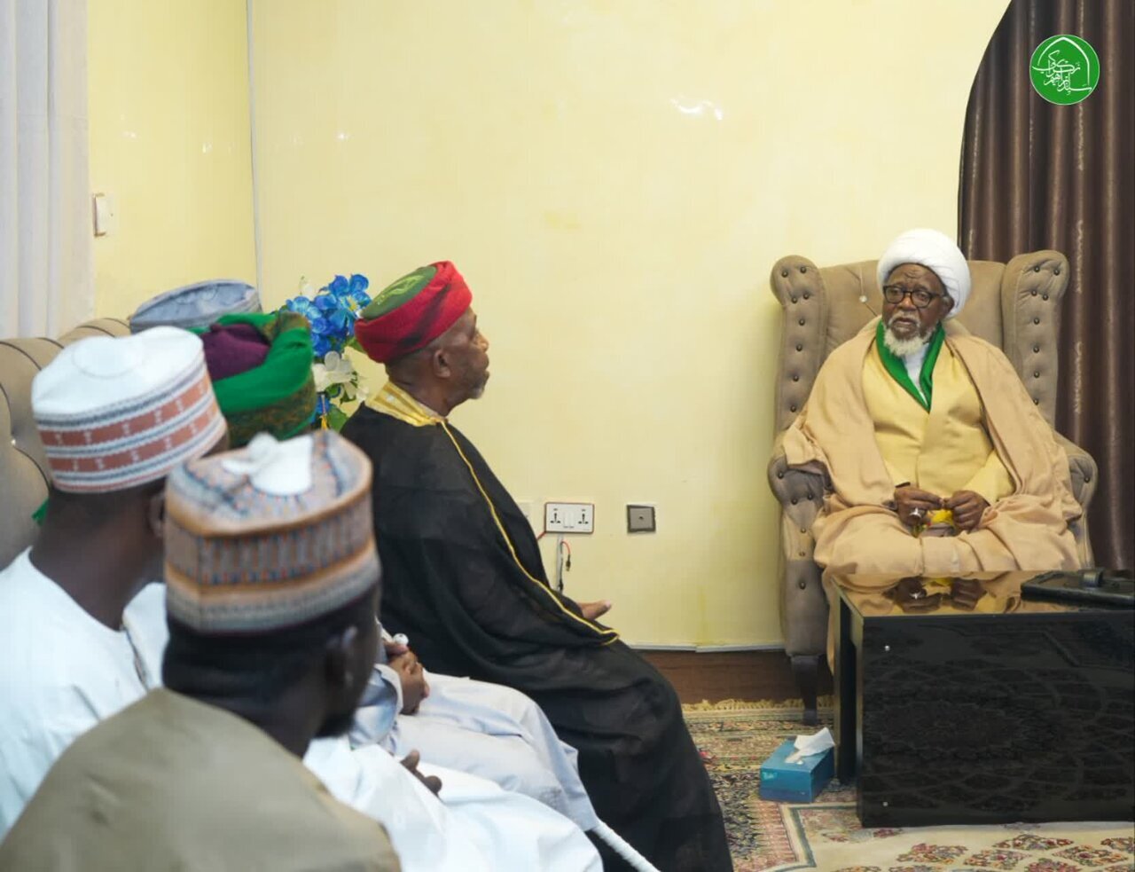 Sheikh Ibrahim Zakzaky Akutana na Kiongozi wa Tariqa ya Qadiriyya Nigeria, Sheikh Ibrahim Isa Makwarari