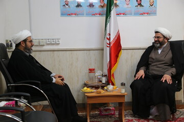 تصاویر/ دیدار مدیر کل تبلیغات اسلامی خوزستان با مدیر حوزه علمیه استان