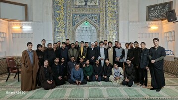 حضور سرزده امام‌جمعه کرمان در مدرسه علمیه ابراهیمیه+عکس