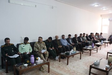 تصاویر/ جلسه هماهنگی برنامه‌های هفته بسیج در شهرستان مهران