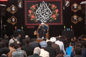 تصاویر/ برگزاری مراسم هفتگی هیئت ضدصهیونیستی انصار ولایت دارالعباده یزد