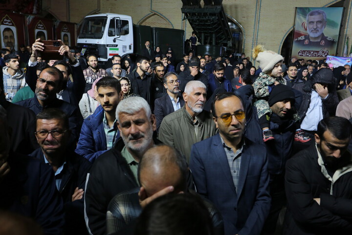 تصاویر / آیین بدرقه کاروان شهدای گمنام «اهالی بهشت» در اصفهان