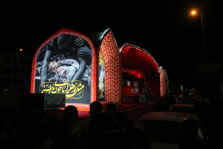 تصاویر / آیین بدرقه کاروان شهدای گمنام «اهالی بهشت» در اصفهان