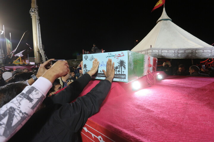 تصاویر / آیین بدرقه کاروان شهدای گمنام «اهالی بهشت» در اصفهان