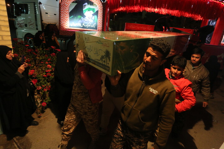 تصاویر / آیین بدرقه کاروان شهدای گمنام «اهالی بهشت» در اصفهان