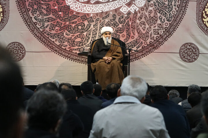 تصاویر/ عزاداری ایام فاطمیه در مسجد جنرال ارومیه