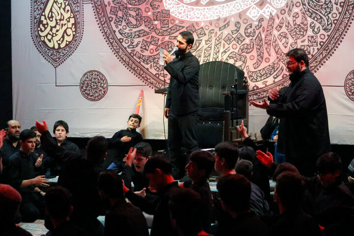 تصاویر/ عزاداری ایام فاطمیه در مسجد جنرال ارومیه