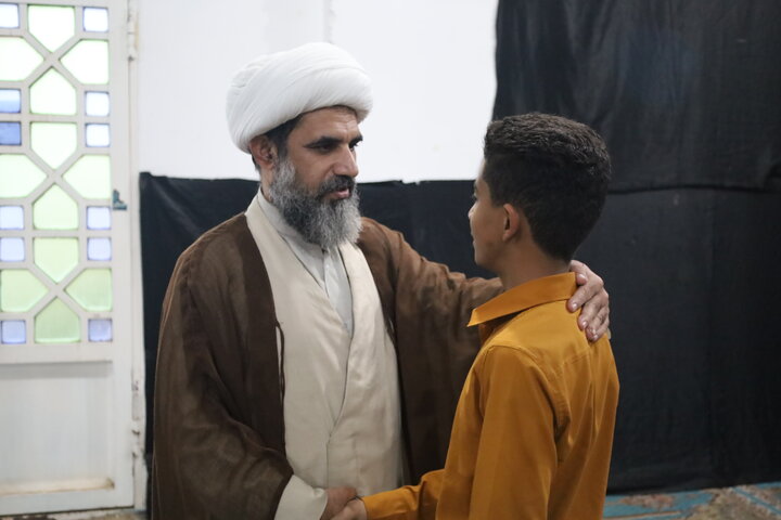 تصاویر/ بازدید مدیر حوزه علمیه استان از مدرسه ولی عصر (عج) رودان