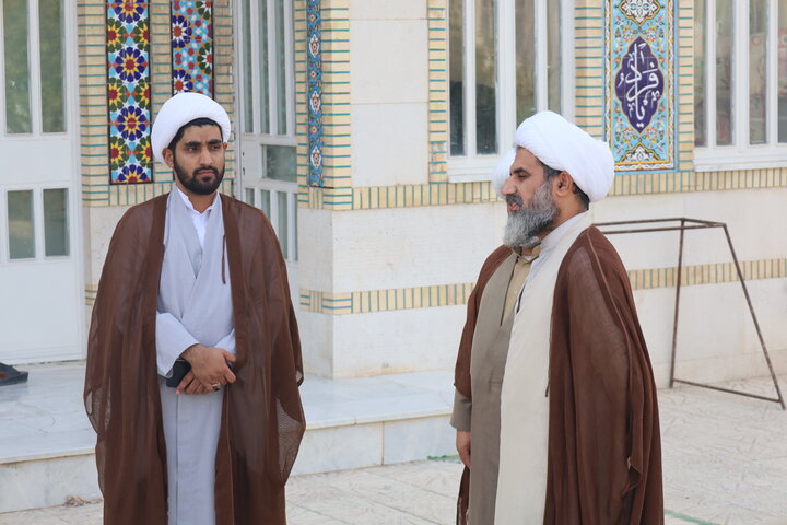 تصاویر/ بازدید مدیر حوزه علمیه استان از مدرسه ولی عصر (عج) رودان