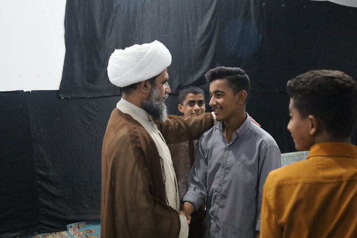 تصاویر/ بازدید مدیر حوزه علمیه استان از مدرسه ولی عصر (عج) رودان