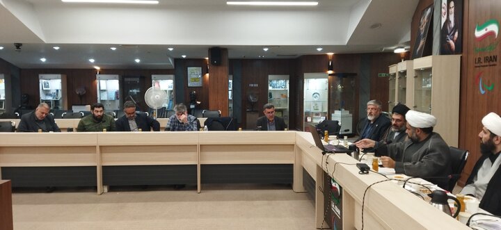 نشست ستاد راهبری ورزش کشور با موضوع «تشکیل شبکه ورزش مساجد»