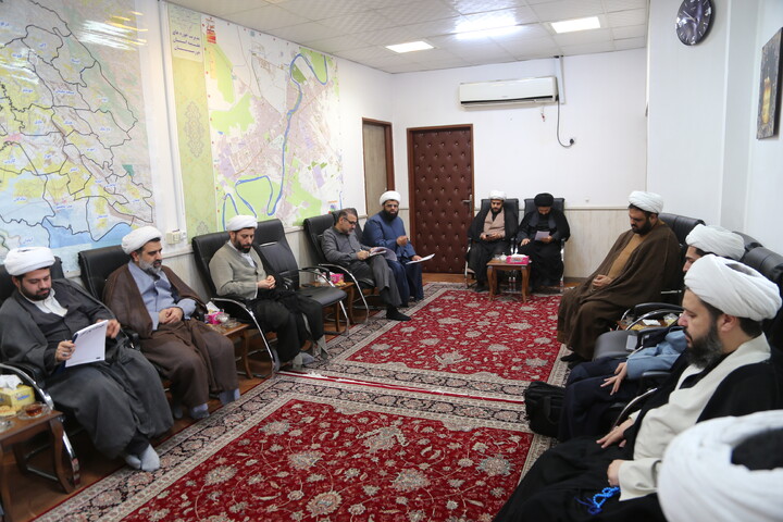 تصاویر/جلسه شورای معاونین حوزه علمیه خوزستان